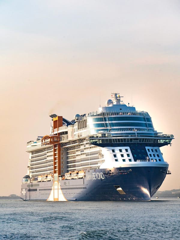 Celebrity Beyond arrives in Southampton. (Image: Celebrity Cruises)