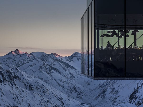 Restaurant IceQ, Solden, Ski Resort Village, Austria