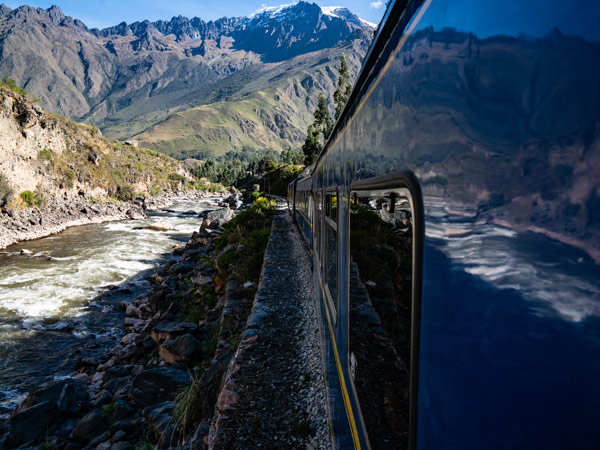 Inca Rail-Train through the Andy Mountains