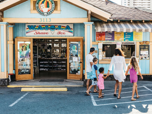 Shaved Ice in Waikiki