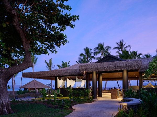 The new signature beachfront restaurant Huihui. (Image: Susan Gough Henly)