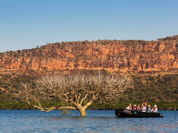 Sailing through the Kimberley. (Image: Lindblad Expeditions)