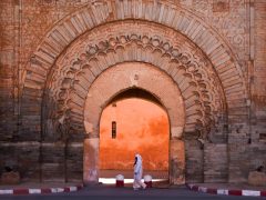 Stunning archway in Marrakech, Morocco