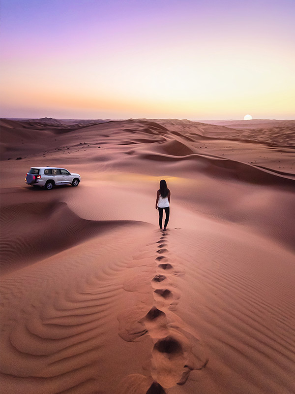 dune bashing Abu Dhabi