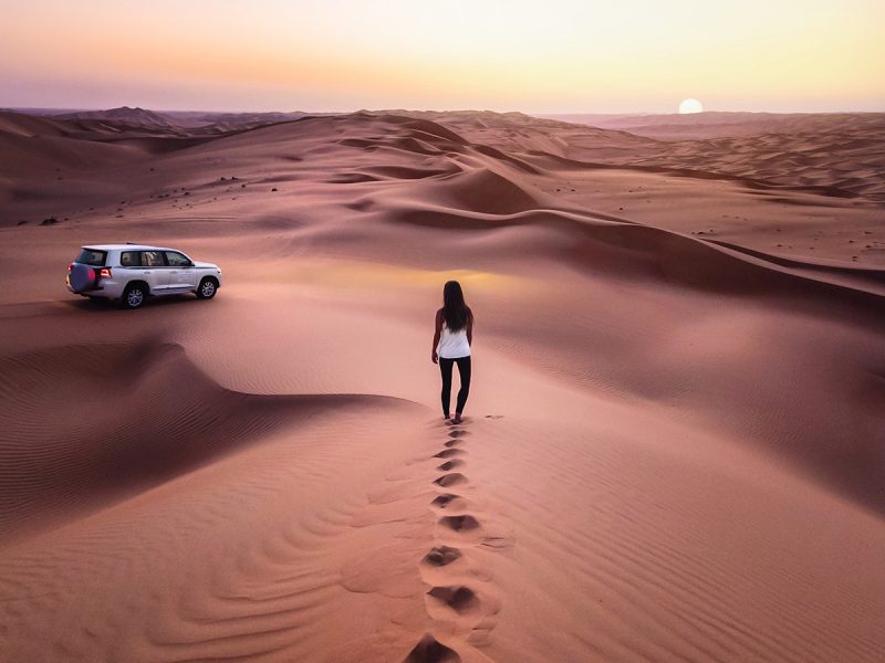 dune bashing Abu Dhabi
