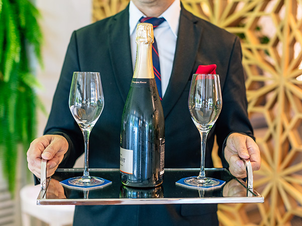 butler service at ESPACIO the jewel of Waikiki, Hawaii