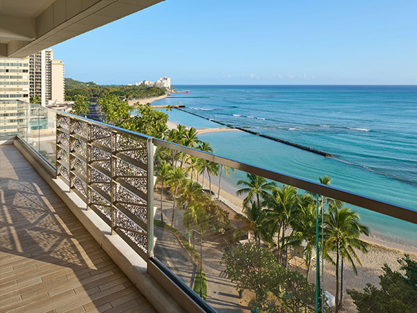 the view from ESPACIO the jewel of Waikiki
