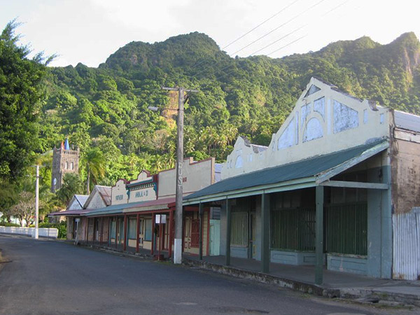 buildings in Levuka, Fiji