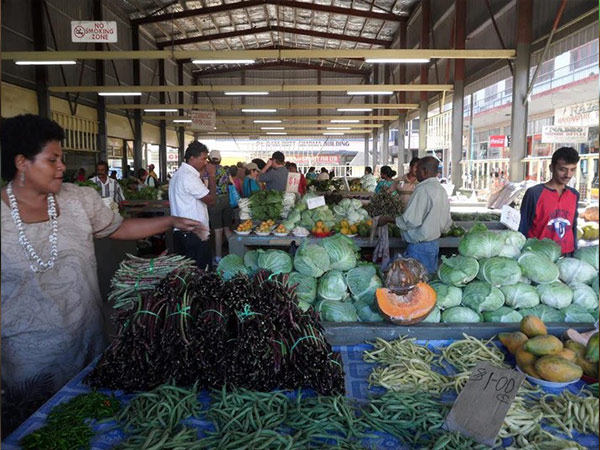 Aqua Tours at Sigatoka Market, Fiji