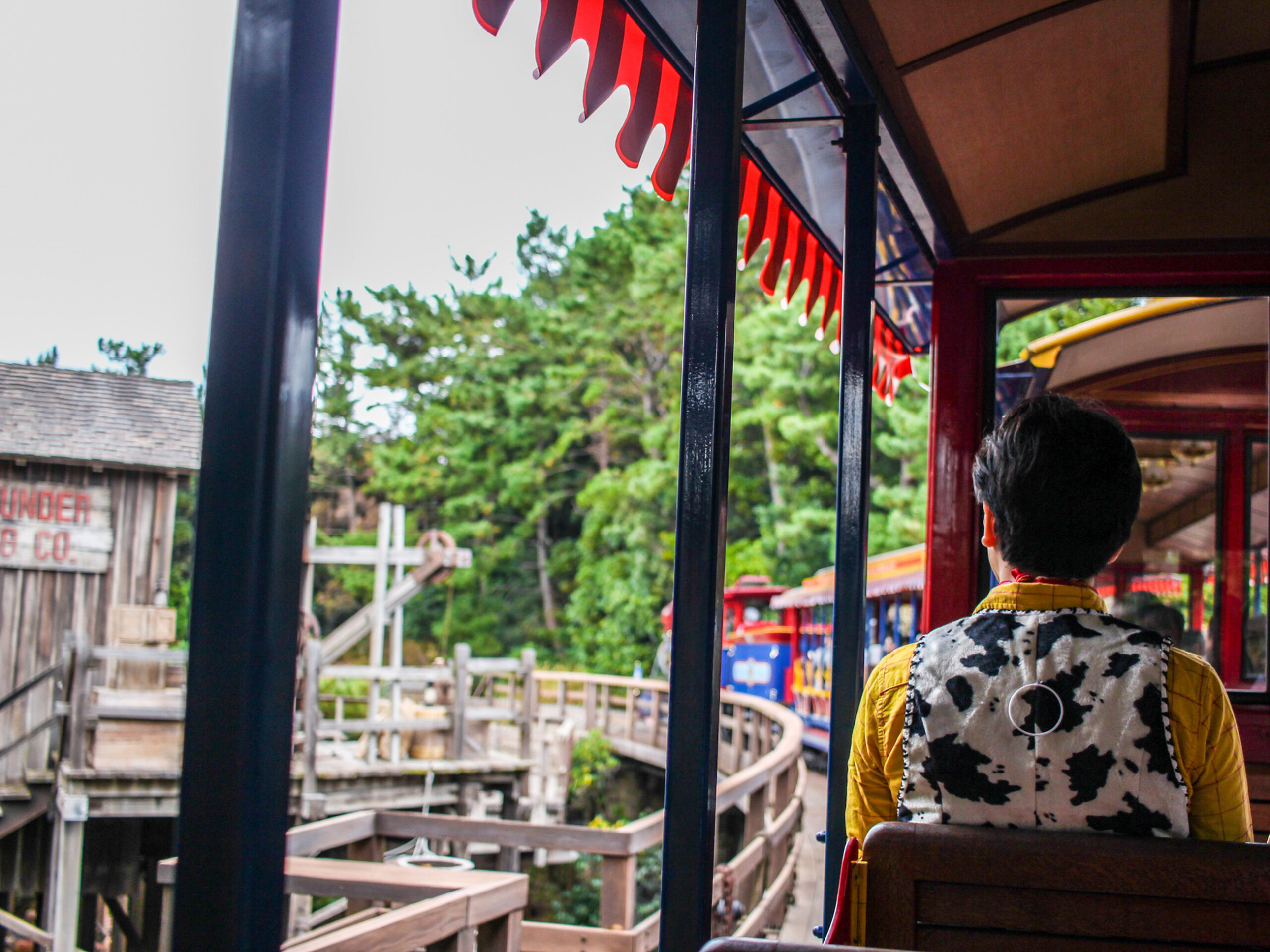 a train at Tokyo Disney