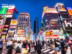 Shibuya Crossing in Tokyo