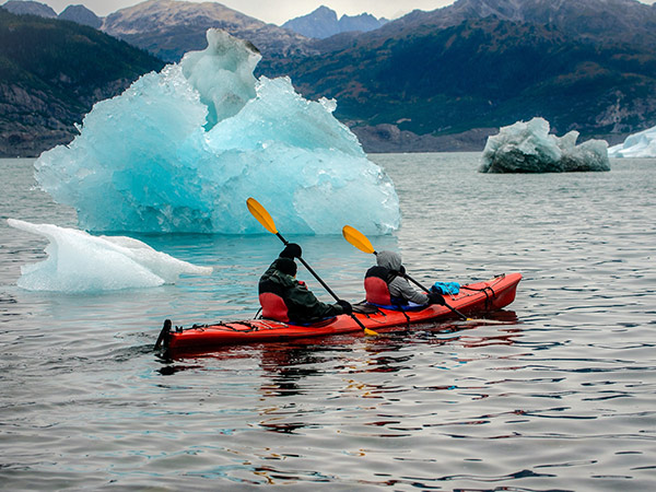 Kayak through Alaska