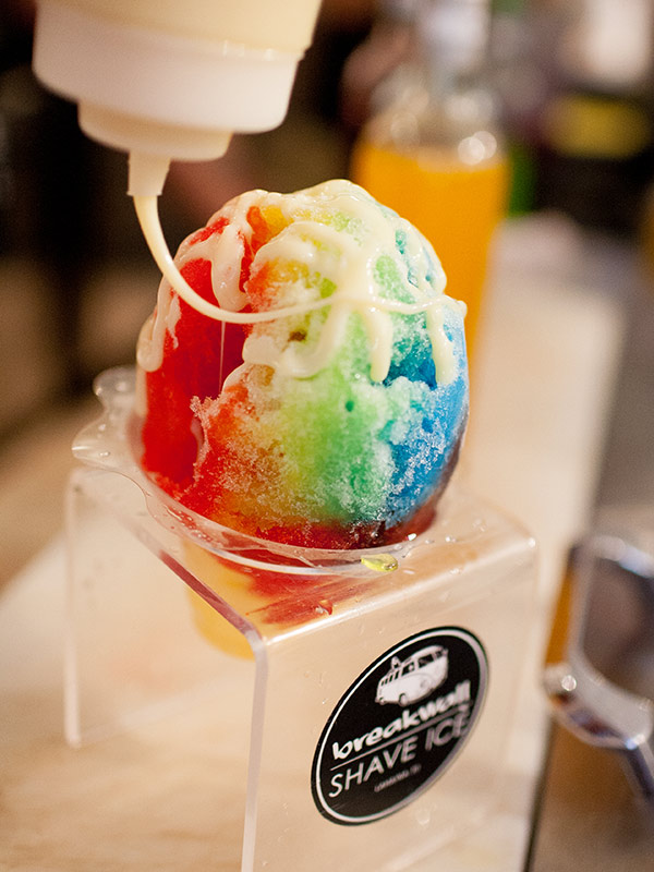 Breakwall Shave Ice, Maui
