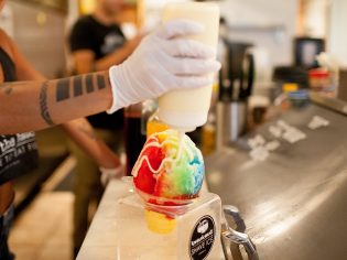 Breakwall Shave Ice, Maui