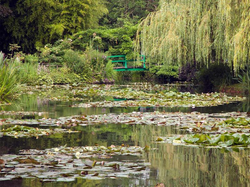 Monet Giverny, France painting locations