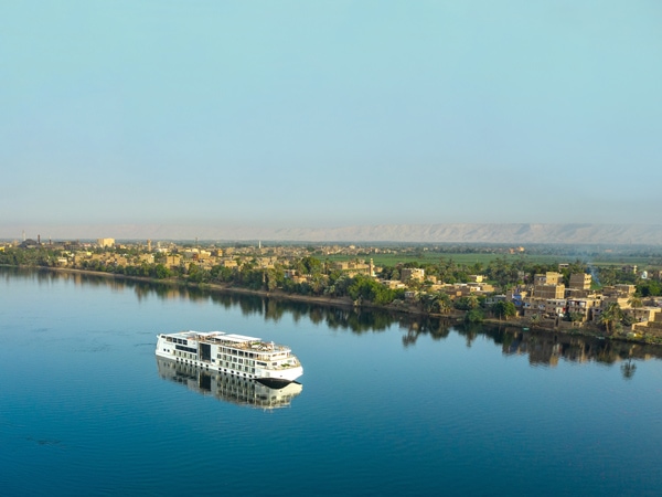 Viking Osiris cruising along the Nile