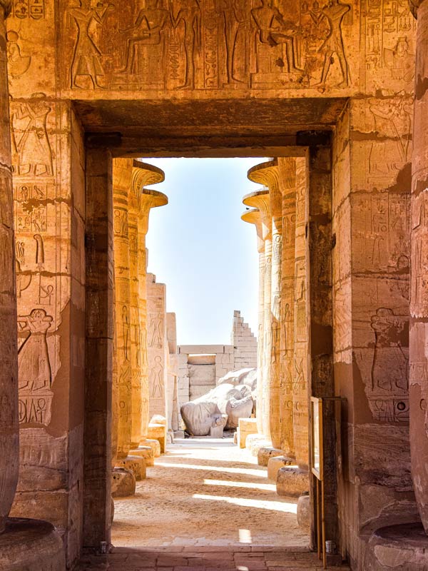 Door frame in the Luxor Temple