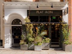 Exterior of the Flat iron in Kensington