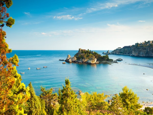 Isola Bella in Taormina Sicily