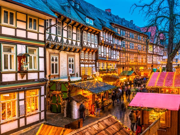 advent in the old town of Goslar