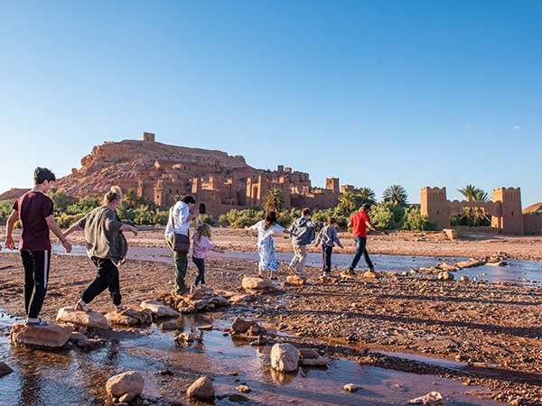 intrepid travel at benhaddou morocco
