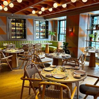 abcV restaurant at Tin Building, New York City