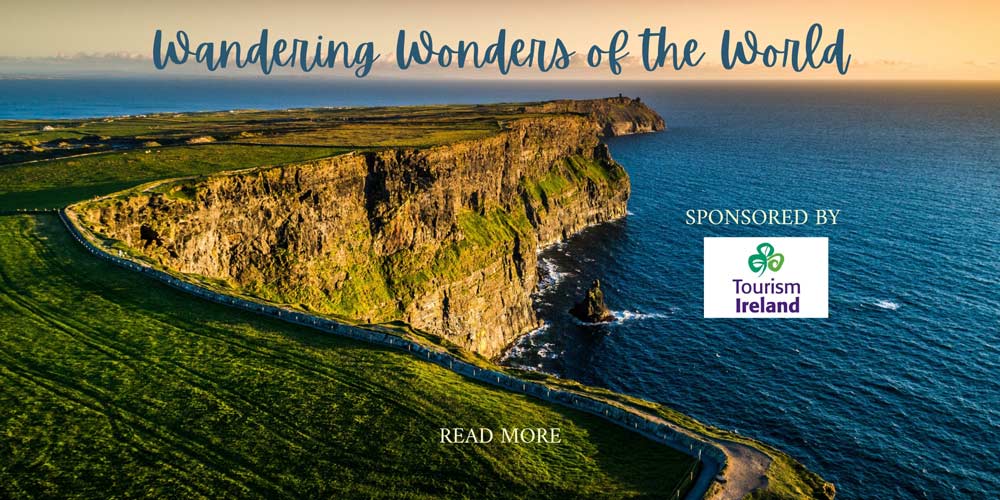 Wandering Wonders sponsored by Tourism Ireland