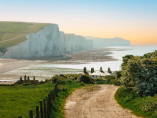 South Downs National Park Seven Sisters Cliffs at Cuckmere Haven