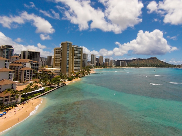 halekulani hotel in Hawaii and Waikiki Beach