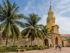the Torre del Reloj in Cartagena