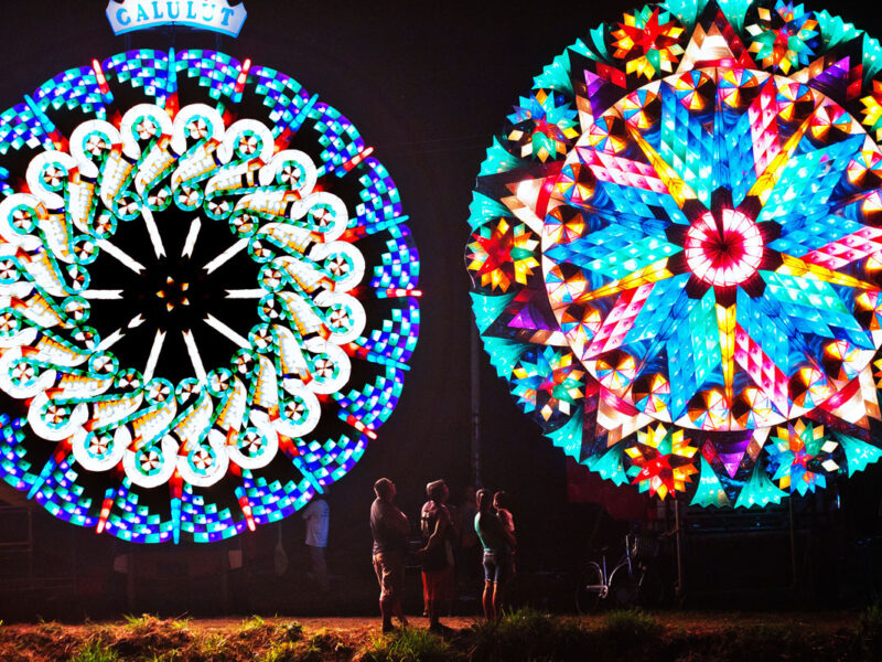 Giant Lantern Festival in Pampanga, Philippines