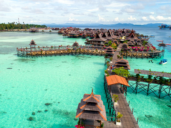 Mabul island, malaysia