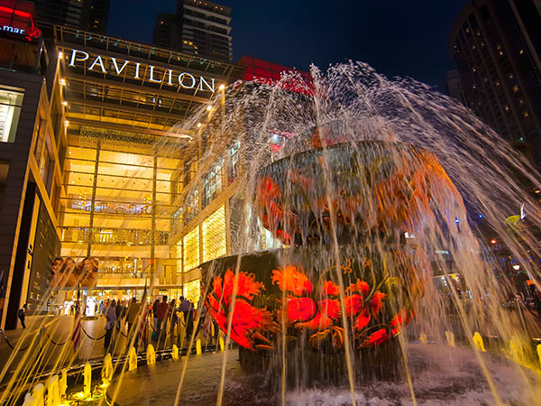 Pavilion shopping experiences in malaysia