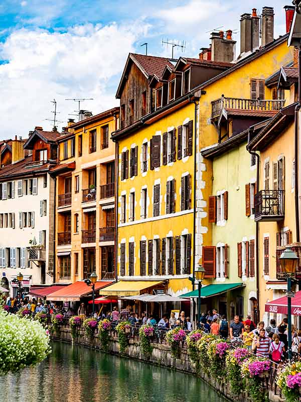 Annecy France canals