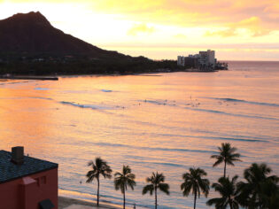 View from Sheraton Waikiki Beach Resort