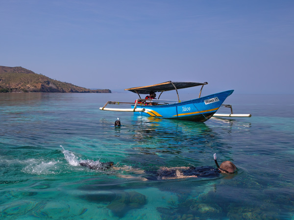 snorkelling just off Beloi, Ataúro Island