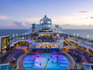 Royal Caribbean pool deck