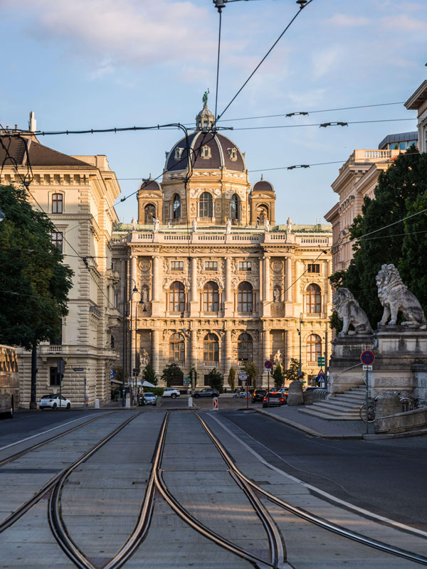 the Ringstrasse boulevard in Vienna