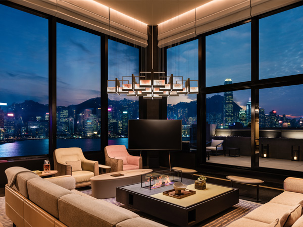 the Presidential Suite at Regent Hong Kong