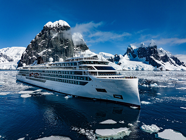 Viking Octantis in Antarctica.