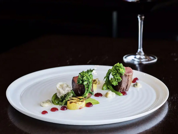 a plate of food at The Rees Dining