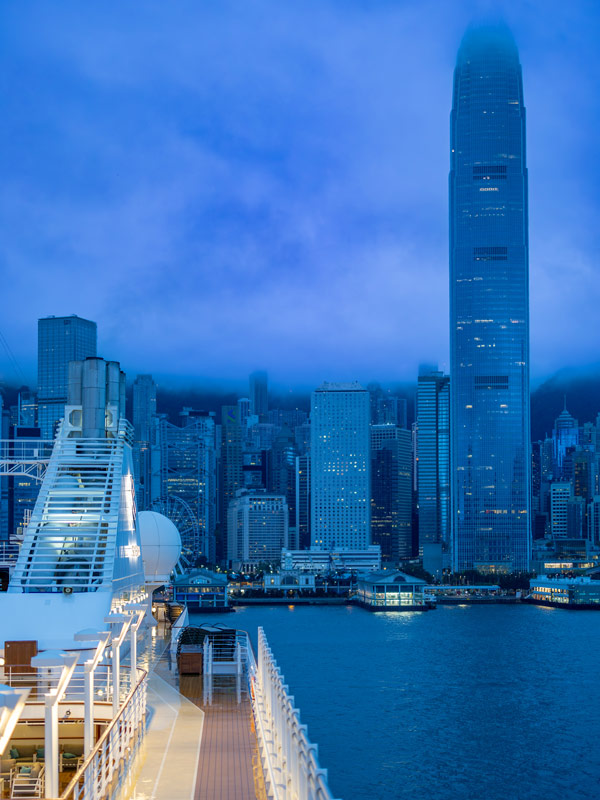 tall buildings in Hong Kong, China