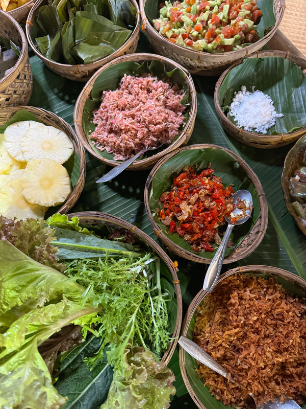 fresh homegrown produce, Astungkara Way, Bali