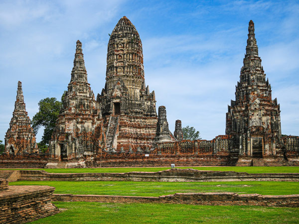 Wat Phra Si Sanphet in Ayutthaya, Thailand