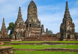 Wat Phra Si Sanphet in Ayutthaya, Thailand