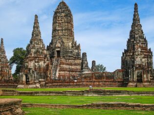 Wat Phra Si Sanphet in Ayutthaya, Thailand