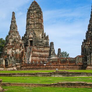 Wat Phra Si Sanphet in Ayutthaya, Thailand