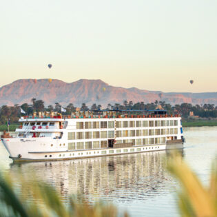 the Uniworld Boutique River Cruises sailing across Egypt and the Nile