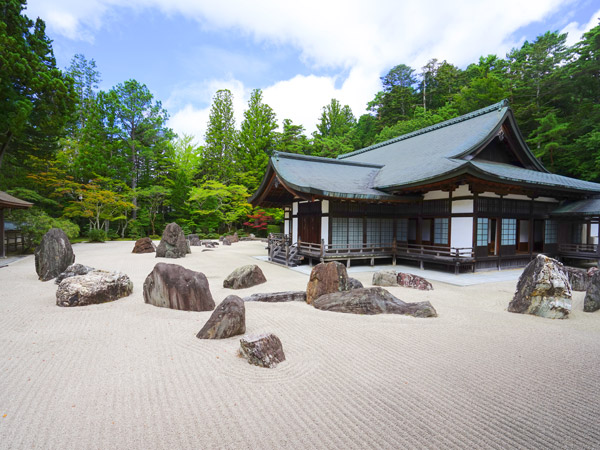 the Kongobuji Temple in Koyasan, Japan