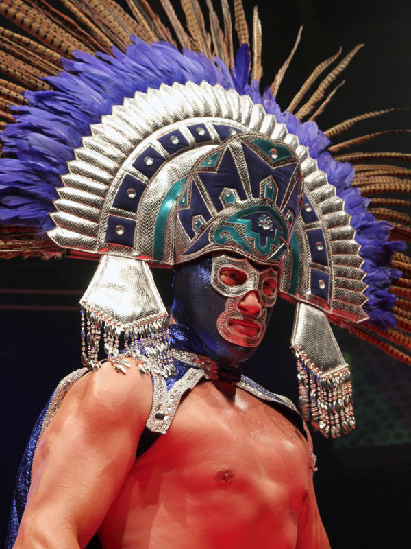 a Lucha Libre wrestler